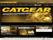 Tablet Screenshot of catgearfishing.com